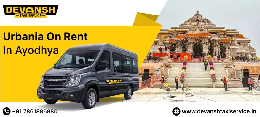 Urbania On rent in Ayodhya | Urbania Tempo Traveller Hire in Ayodhya - Devansh Taxi Service